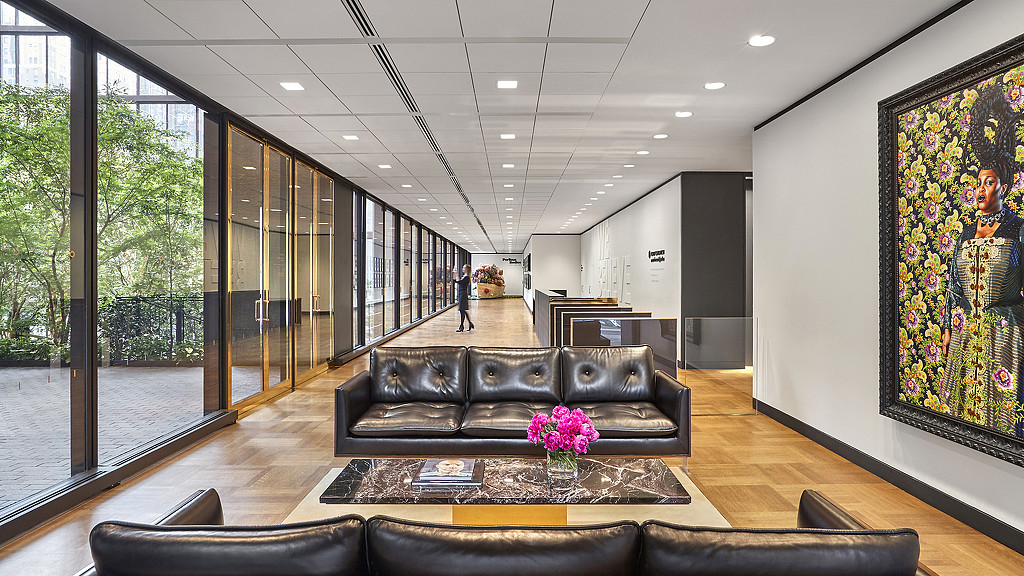 Ford Foundation interiors